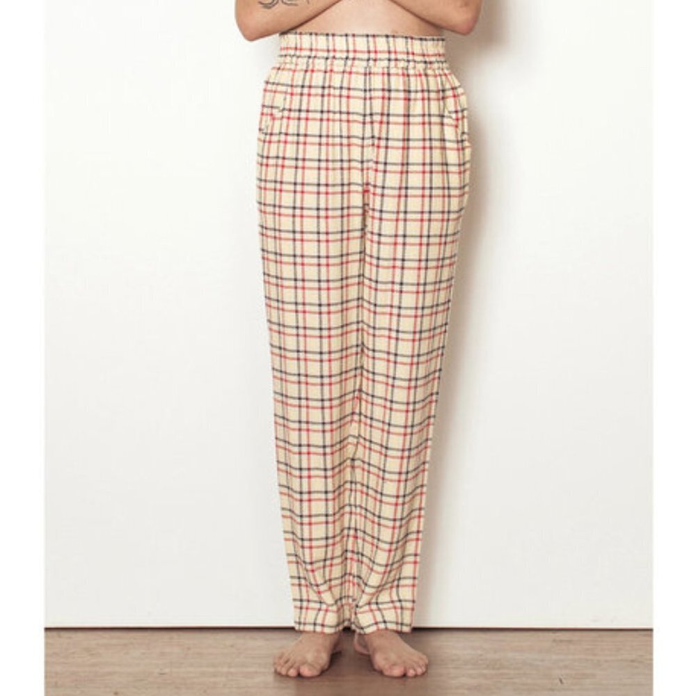 Ace & Jig Gatsby Pants in Jasper Plaid XS